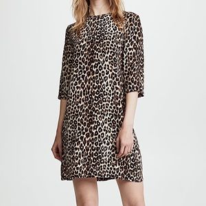Equipment Aubrey Printed Silk Shift Dress